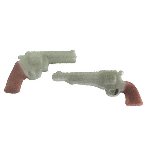 Six Shooter Gun Sugar Pieces