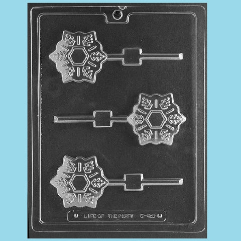 Snowflake Frozen Lollipop Mold