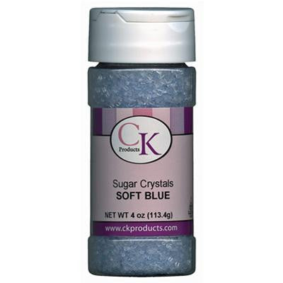 Soft Blue Sugar Crystals