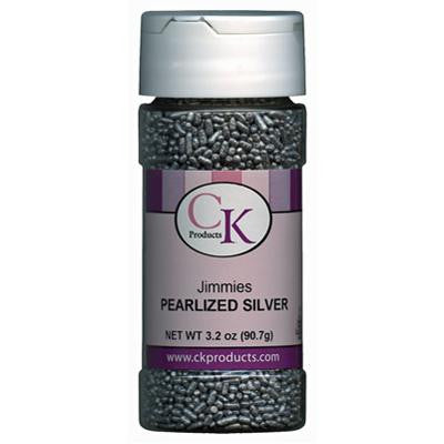 Pearlized Silver Jimmies/ Sprinkles