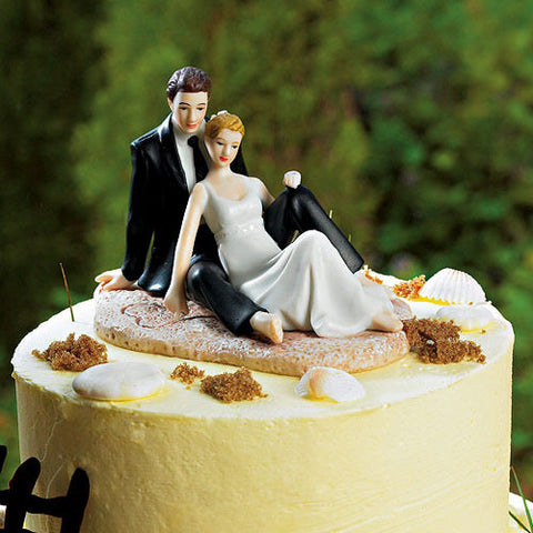 Beach Wedding Cake Topper