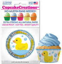 Rubber Duck Cupcake Liners