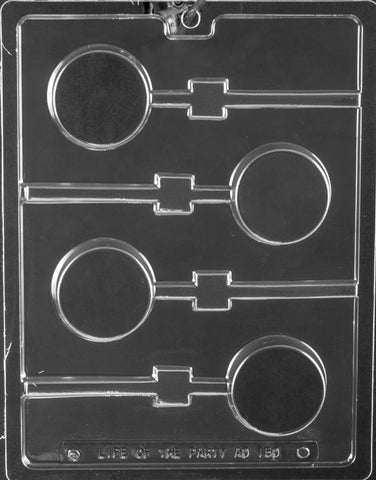Plain Oreo Cookie Lollipop Candy Mold