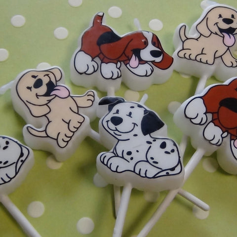 Puppy Dog Candles