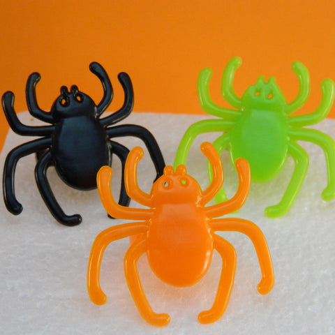 Halloween Spider Rings