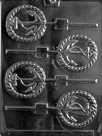 Anchor Lollipop Candy Mold