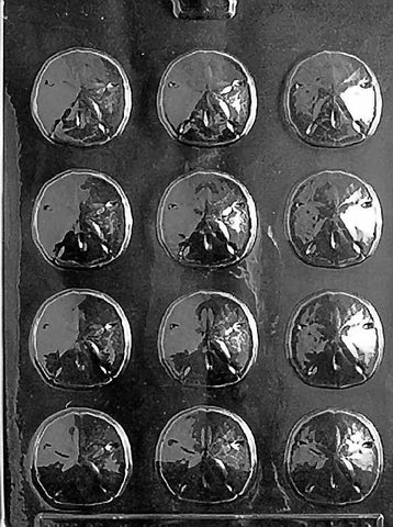 Sand Dollar Candy Mold
