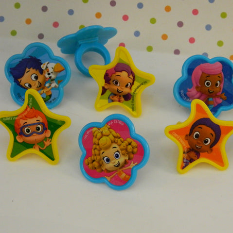 Bubble Guppies Rings