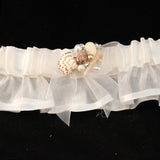 Seashell Garter/ Beach Theme Wedding/ Bride/ Destination Wedding