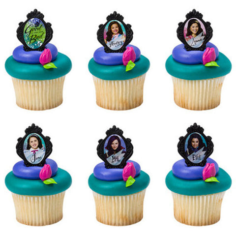 Descendants Cupcake Rings