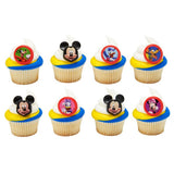 Mickey and Friends Cupcake Rings