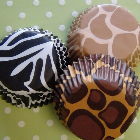 Animal Print Cupcake Liners