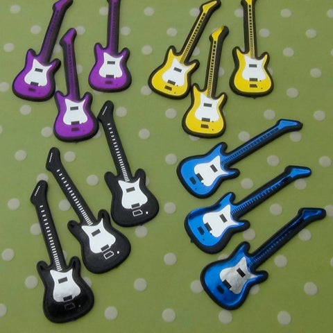 Electric Guitar Cupcake Toppers