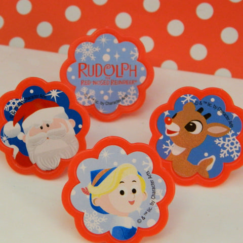 Rudolph the Red Nosed Reindeer Rings