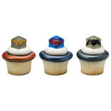 Batman V.S. Superman Cupcake Toppers