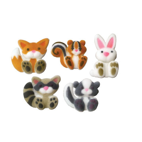 Woodland Animals Sugar Pieces