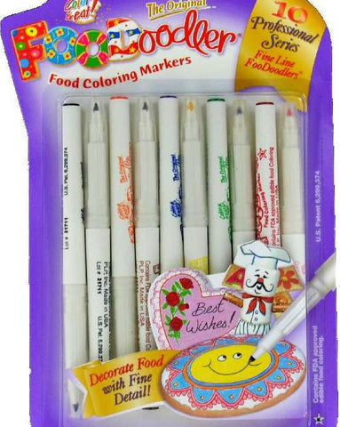 Food Coloring Markers by FooDoodler