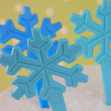 Snowflake Cupcake Picks