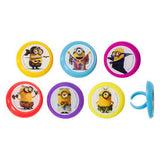 Minions Evolution Cupcake Rings