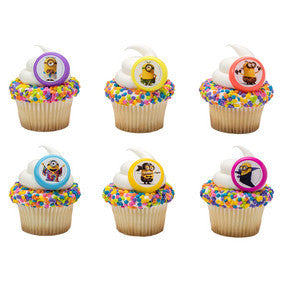 Minions Evolution Cupcake Rings