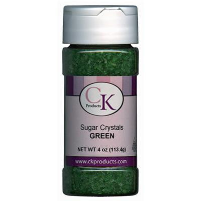 Green Sugar Crystals