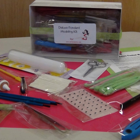 Deluxe Fondant Modeling Kits