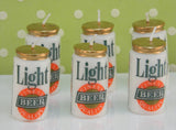 Beer Can Candles