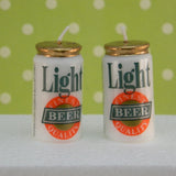 Beer Can Candles