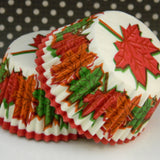 Fall Leaves Cupcake Liners