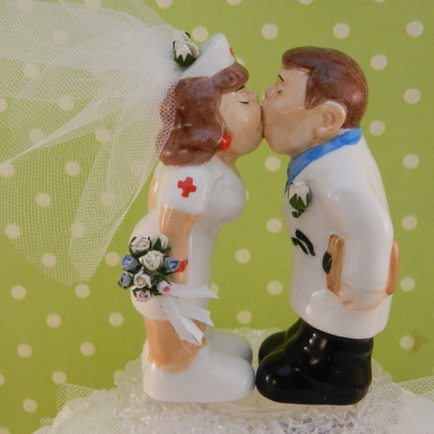 Doctor & Nurse Cake Top