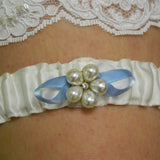 Simple Flower Bridal Garter