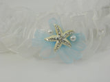 Tropical Starfish Bridal Garter