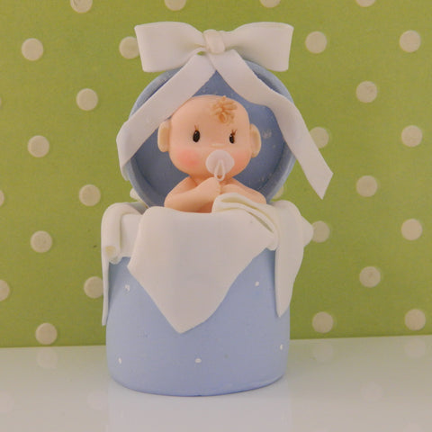 Surprise Baby Boy Cake Top