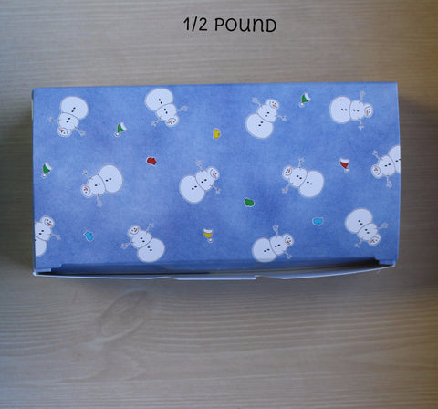 Winter Snowman 1/2 lb Box
