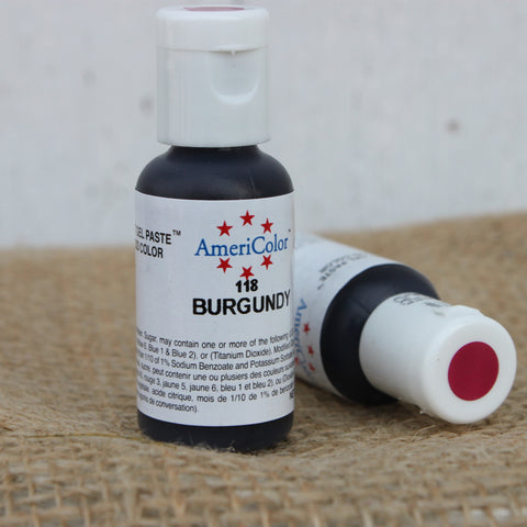Burgundy Gel Coloring