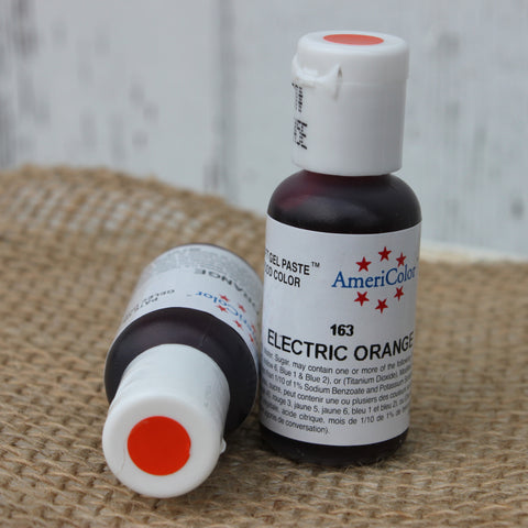 Electric Orange Gel Coloring