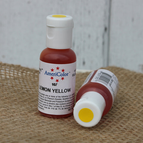 Electric Yellow Gel Coloring