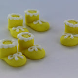 Yellow Baby Booties