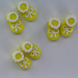 Yellow Baby Booties