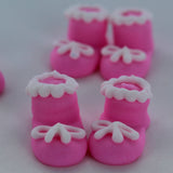 Pink Baby Booties