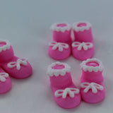 Pink Baby Booties