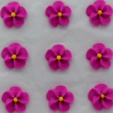 Fushia Pink Drop Flowers