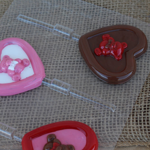 Bear Heart Chocolate Mold