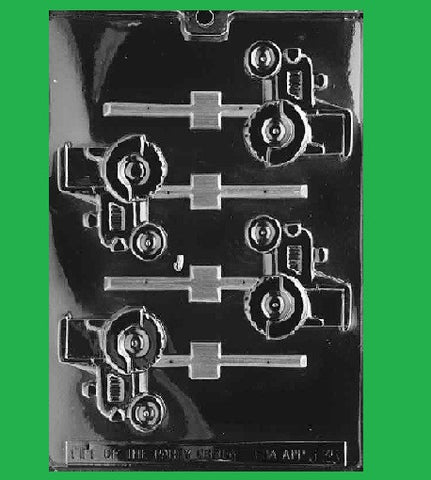 Tractor Lollipop Candy Mold