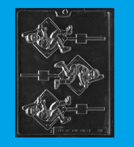 Baseball Player Candy Mold