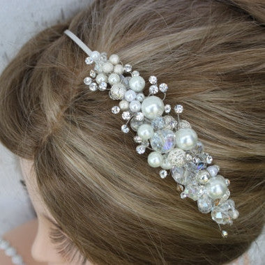 Rhinestone and Crystal Bridal Headband