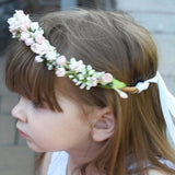 Floral Bridal Headpiece/ Garden Wedding / Flower girl crown / Wedding hair accessory