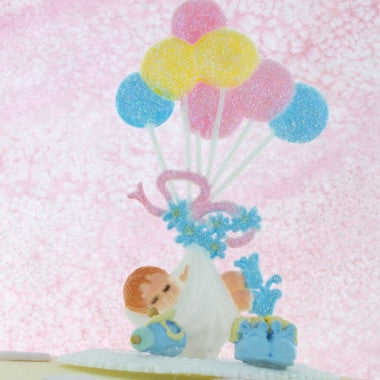 Baby Boy Cake Topper/ Baby Shower