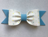 Baby Blue Gum Paste Bow