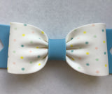 Baby Blue Gum Paste Bow